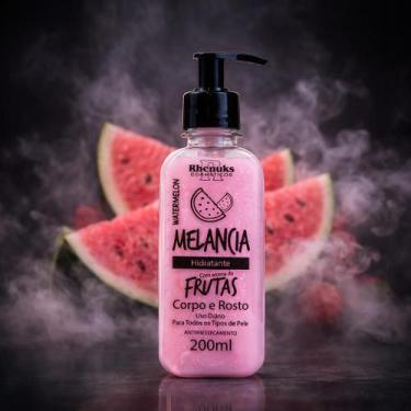 Imagem de Hidratante Corporal Melancia Rhenuks 200ml Perfumado Refrescante Uso D