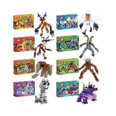 Imagem de Conjunto De Blocos De Montar Monstros Animais Da Floresta 99 Noites, B