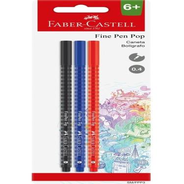 Imagem de Caneta Ponta Fina 0.4mm Fine Pen Pop - Faber Castell