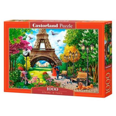 Imagem de Puzzle 1000 peças Primavera em Paris - Imp. Castorland