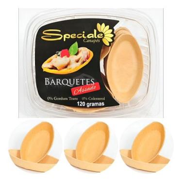Imagem de Barquetes P/ Rechear Aprox. 35 Und. - SPECIALE CANAPÉS