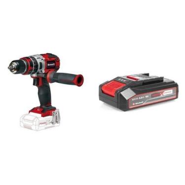 Imagem de Kit Parafusadeira a Bateria Te-cd 18 Li-i Brushless com Bateria Power-