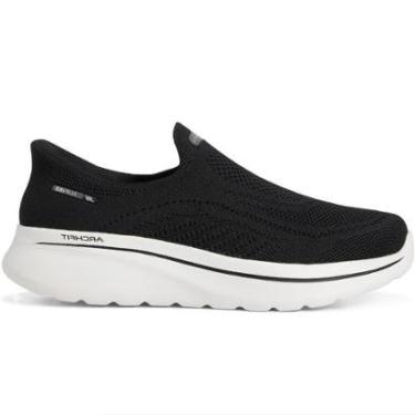 Imagem de Tênis Skechers Go Walk Arch Fit N-Joy Aria Feminino Preto-Feminino
