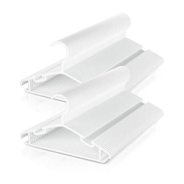Imagem de Cabides para Bebê BrFoYu 100 Unidades Antiderrapantes de Plástico Bran