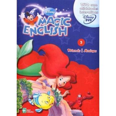 Imagem de DVD Disney - Magic English - Amigos - Volume 3 - ABRIL