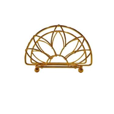 Imagem de Suporte P/ Guardanapo de Papel - Dourado N249083-2 - Quanhe