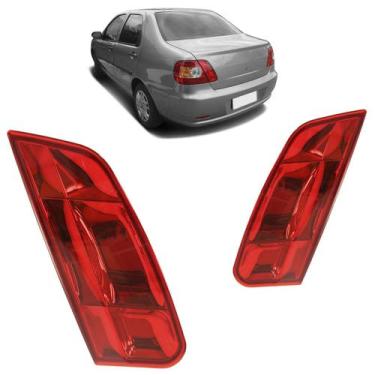 Imagem de Aplique Lanterna Traseira Siena Fire 2005 A 2011 Porta Malas Rubi - Au