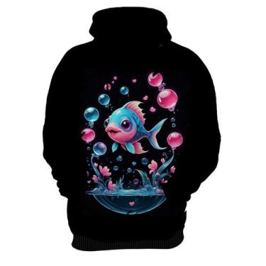 Imagem de Blusa de Frio Peixinho Feliz no Aquário Peixe 2 - Kasubeck Store, Inf 