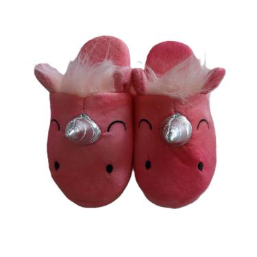 Imagem de Pantufa Unicórnio Rosa Basic+ Nº 31/32