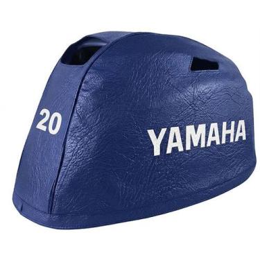Imagem de Capa Para Capô De Motor De Popa Yamaha 20 Hp 4 Tempo Redondo - SPTS