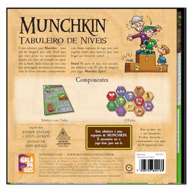 Imagem de Asmodee, Munchkin: Tabuleiro de Níveis (Expansão), Jogo de Tabuleiro
