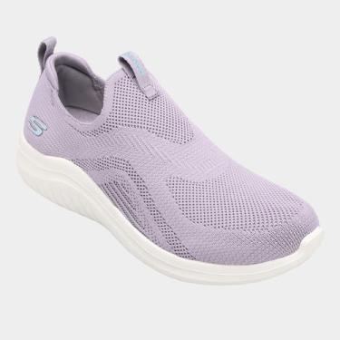 Imagem de Tênis Skechers Ultra Flex 2.0 Feminino, Lilás, 37