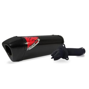 Imagem de Escape / Ponteira Coyote TRS Tri-Oval Alumínio - Ninja 250 R Todos os 
