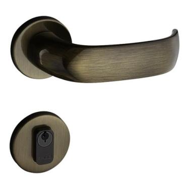 Imagem de Fechadura Pado Contemporânea Externa Bronze Velho BR 55mm