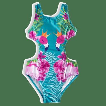 Imagem de Maiô Turquesa Flamingo - TIP TOP, 1T