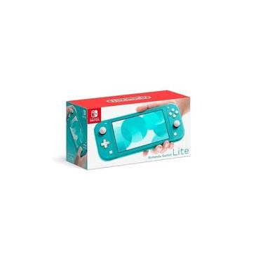 Imagem de Nintendo Switch Lite 32gb Standard Cor Azul-turquesa Azul-turquesa