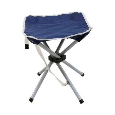 Imagem de Banqueta Stool Dobrável Azul 290100 Nautika, 290100-AZ
