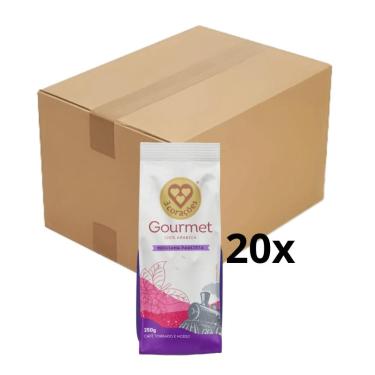 Imagem de Café 3 Corações Gourmet Mogiana Paulista 250g Caixa com 20 Unidades