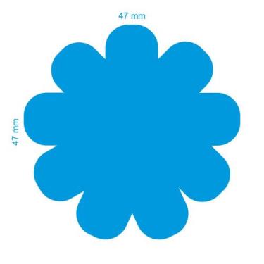 Imagem de Furador Art & Montagem - Extra Gigante Flor 9 Pétalas (Papel e EVA)