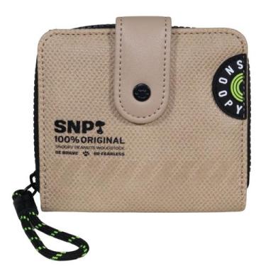 Imagem de Carteira Snoopy Pequena Casual Original SP2900 - Semax, Bege