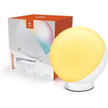 Imagem de Luminária de mesa Inteligente WiFi, LED 12W, 1200 Lúmens, Branco Frio 