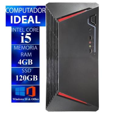 Imagem de COMPUTADOR IDEAL COMPLETO i5 650 4GB SSD 120GB WINDOWS 10 e Office - I