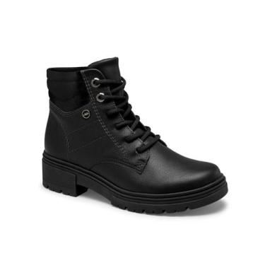 Imagem de Bota Coturno Feminina Dakota D0451, 36, Preto