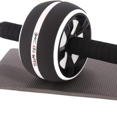 Imagem de Roda Larga Abdominal Pro Estabilizadora - Lequipo, Preto