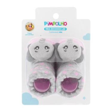 Imagem de Meia Bichinho LED RN Menina Pimpolho 300800