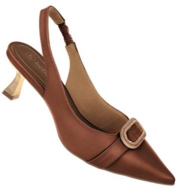 Imagem de Sapato Bebece T3814-428 Feminino, Marrom, 36