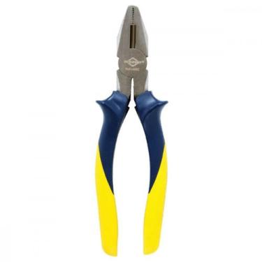 Imagem de Alicate Universal Brasfort Profissional Pvc 8'' Niquelado - 8794 - BRA