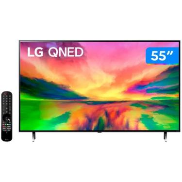 Imagem de Smart TV 55 4K UHD QNED LG 55QNED80 120Hz - Wi-Fi Bluetooth Alexa 4 HD