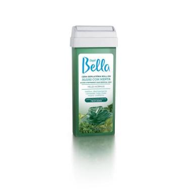 Imagem de Refil Cera Depilatória Roll-On Algas Menta Depil Bella 100g