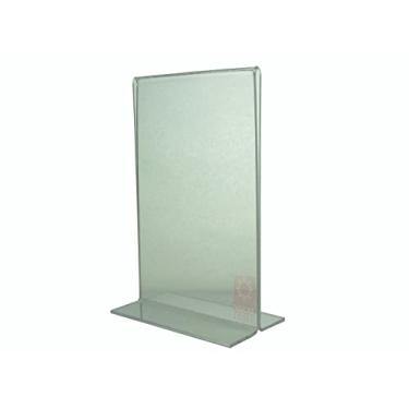 Imagem de Display Acrílico 10x15 A6 Mesa T Invertido Porta Folder