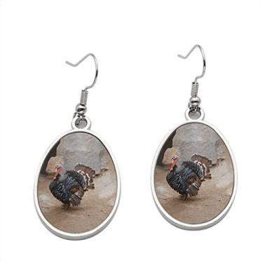 Imagem de Brincos de peru 4 – Brincos com pingente para meninas – Presente de festa de aniversário dos namorados