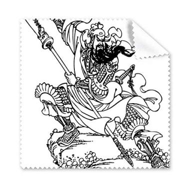 Imagem de Masterpiece Romance 3 Reinos China pano de limpeza de óculos limpador de tela de telefone 5 peças