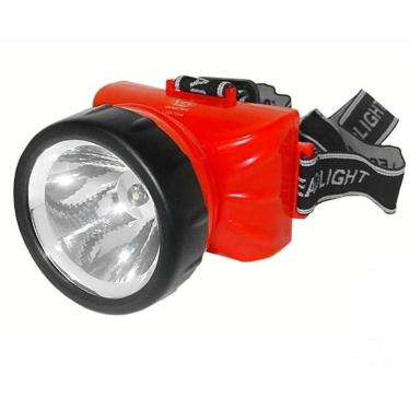 Imagem de Lanterna De Cabeça 722 A Com 1 Led Recarregável  Atacado