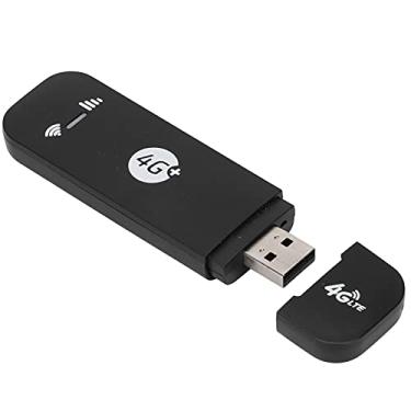 Imagem de Roteador USB 4G LTE, adaptador USB WiFi de 150 Mbps, adaptador de rede Wi-Fi dongle mini adaptador de rede para desktop/laptop compatível com FDD-LET/TDD-LTE/HSPA+/WCDMA/GSM (versão americana)