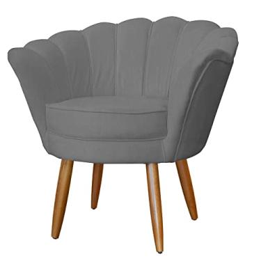 Imagem de Poltrona Pétala em Suede - Ds Estofados