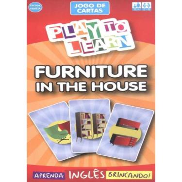 Imagem de Play To Learn - Jogo De Cartas - Furniture In The House