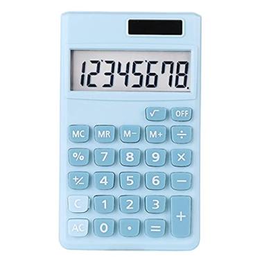 Imagem de Calculadora estudantil | alta sensibilidacom painel solar, calculadoras eletrônicas, calculadora portátil potência dupla para casa, escritório, escola e ytger