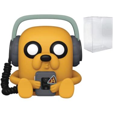 Imagem de Hora da Aventura – Boneco Pop de vinil do Jake com jogador (combinado com capa protetora de caixa pop)