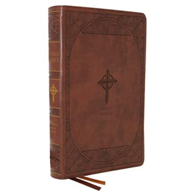 Imagem de Nabre, New American Bible, Revised Edition, Catholic Bible, Large Print Edition, Leathersoft, Brown, Thumb Indexed, Comfort Print: Holy Bible