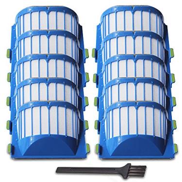 Imagem de YOKYON Kit de 10 peças de reposição para aspirador de pó Aero para iRobot Roomba 500 600 Series 536 550 551 614 620 630 650 655 660 665 680 690