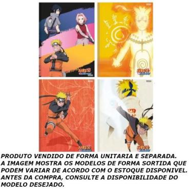 Imagem de Caderno Brochura 80F Naruto - Sao Domingos