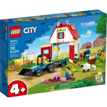 Imagem de Animais Do Celeiro E Da Fazenda Farm City 60346 - Lego