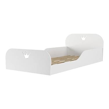 Imagem de Cama Solteiro Montessoriana Encantada Multimóveis Fg4016 Branca