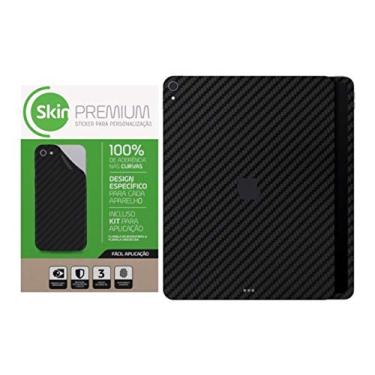 Imagem de Adesivo Skin Premium Fibra Carbono Preto iPad Pro 12,9'' (2018)