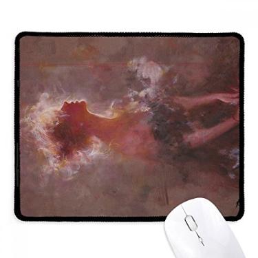 Imagem de Mousepad de pintura a óleo Clair De Lune XJJ Tapete de borracha para jogos