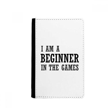Imagem de Porta-passaporte I Am A Beginner In The Games Notecase Burse carteira porta-cartões